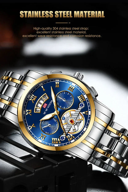 ✨High-value Waterproof Luminous Watch⌚2025 New Business Mens Watch