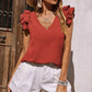 【S-2XL】👚Ležérní košile s výstřihem do V
