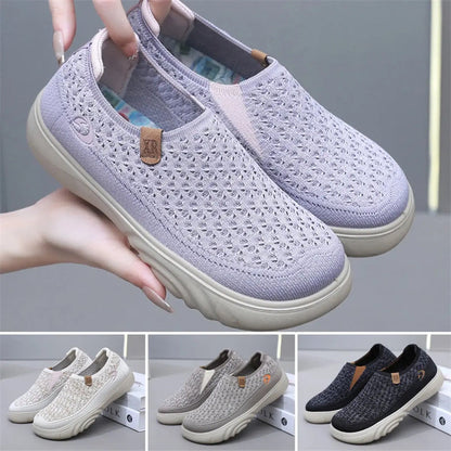 🎁 Dámské slip-on pletené chodící boty