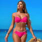 🎊🏖️Beach Essentials👙Dámské jednobarevné plavky s krajkou💞