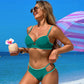 🎊🏖️Beach Essentials👙Dámské jednobarevné plavky s krajkou💞