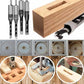 💁‍♂️Pousbo® Woodworking Square Hole Drill Bits / Adaptérový držák⚒️