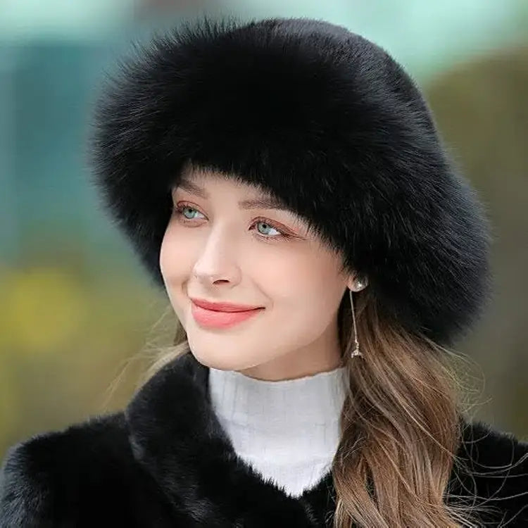 Women's Winter Furry Hat-9