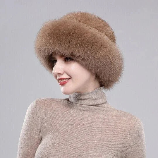 Women's Winter Furry Hat-4